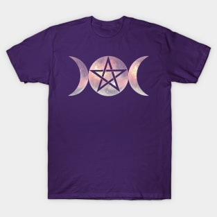 Triple Moon with Star T-Shirt